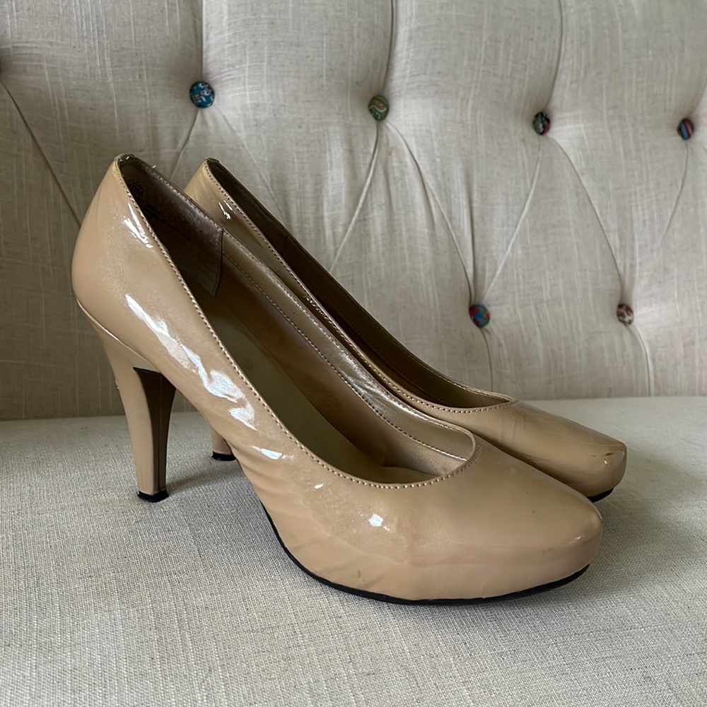 4” Nude heels